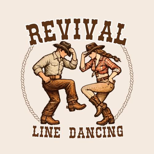 Revival Line Dancing event poster